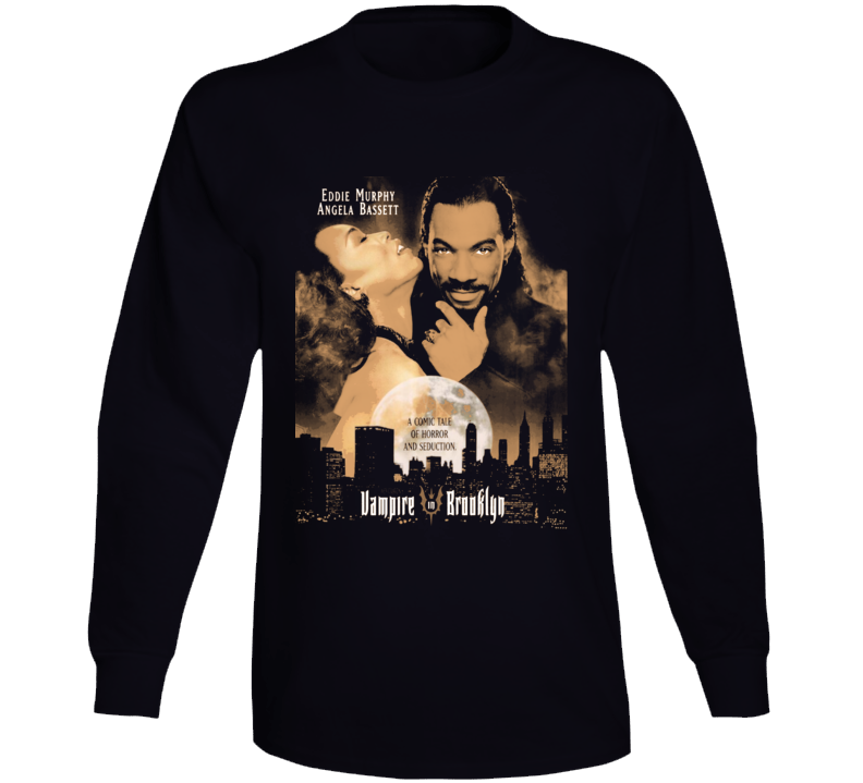 Vampire In Brooklyn Eddie Murphy Angela Bassett Fan Movie Long Sleeve T Shirt