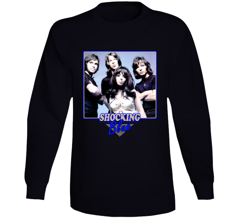 Shocking Blue 60s Dutch Alt Rock Venus Music Fan Long Sleeve T Shirt