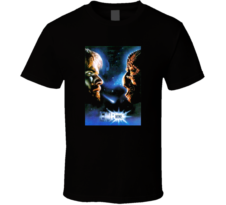 Enemy Mine Quaid Gossett Jr Alien Movie T Shirt