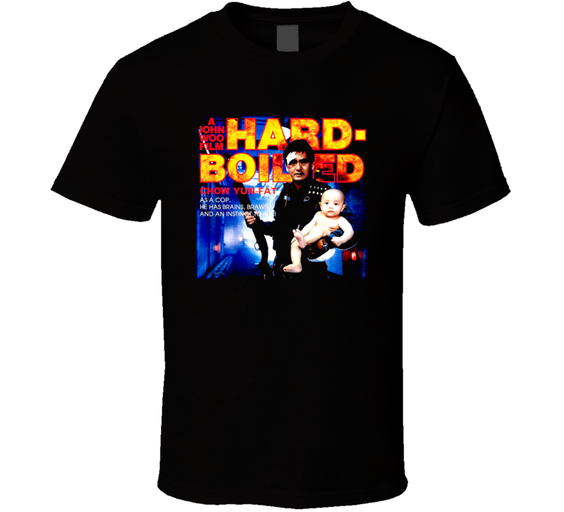 Chow Yun Fat Hard Boiled Hong Kong Action Movie T Shirt