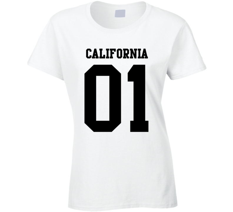 California Is Number 01 State USA Pride Proud Sports Team College USA T Shirt