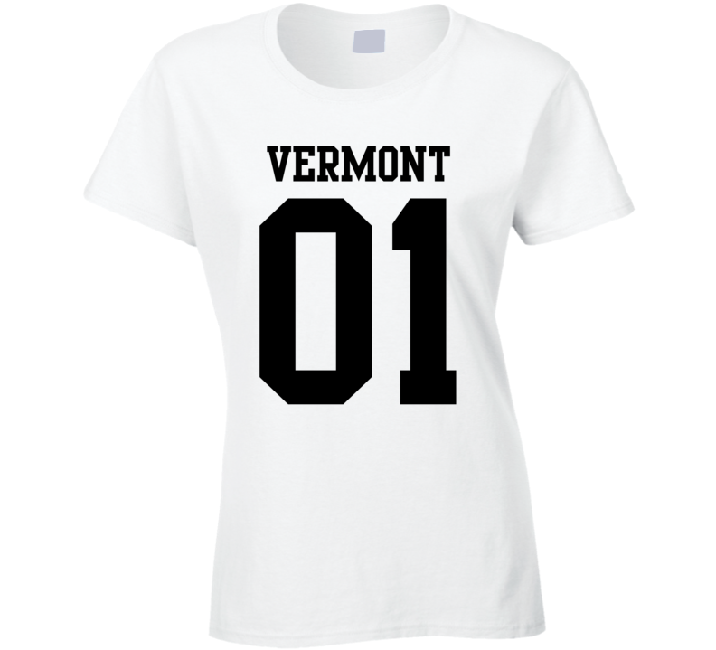 Vermont Is Number 01 State USA Pride Proud Sports Team College USA T Shirt