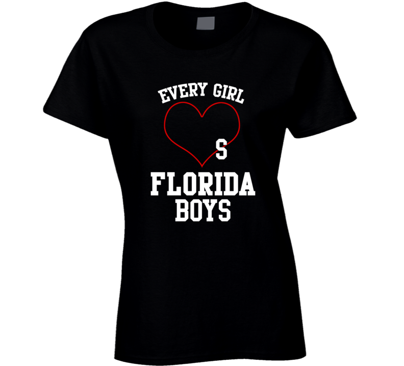 Florida Every Girl Loves Boys State USA Pride T Shirt