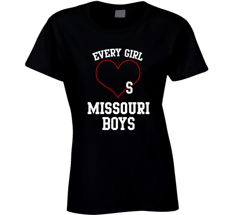 Missouri Every Girl Loves Boys State USA Pride T Shirt