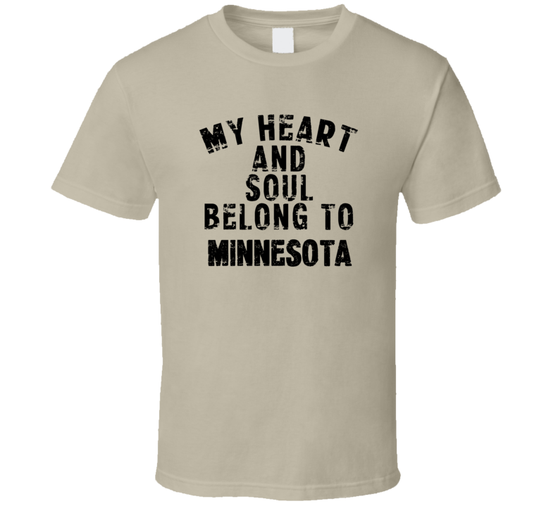 Minnesota My Heart  And Soul Belong To State Pride USA