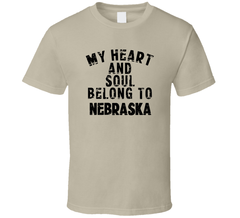 Nebraska My Heart  And Soul Belong To State Pride USA