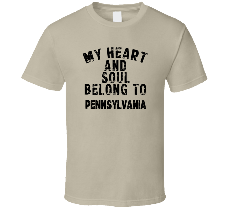 Pennsylvania My Heart  And Soul Belong To State Pride USA