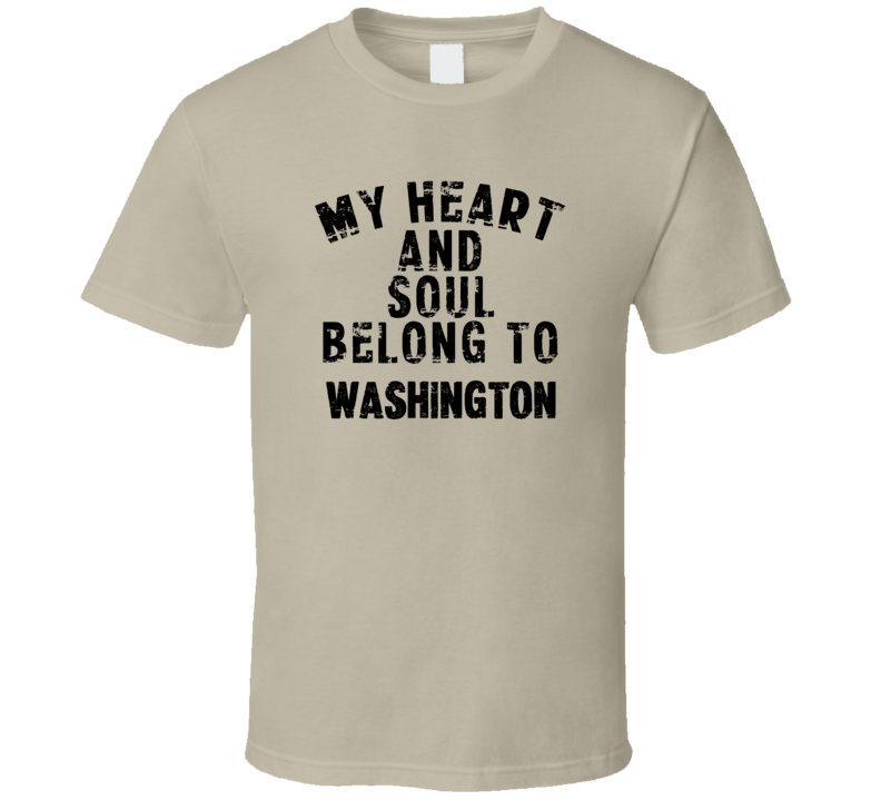 Washington My Heart  And Soul Belong To State Pride USA