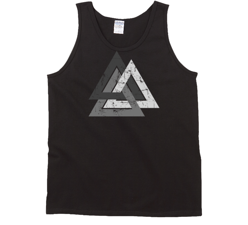 Viking Symbol of War Valknut Norse God T Shirt